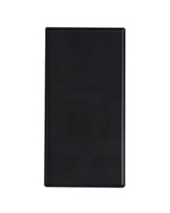 EFAY Iso bakery display tray vassoio modulare nero in melamina 400x200 mm
