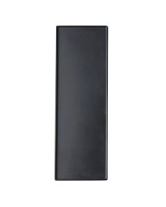 EFAY Iso bakery display tray vassoio modulare nero in melamina 600x200 mm