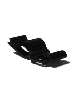 Multi angle ticket clip Explorer - black polycarbonate cm 6,5x3,5