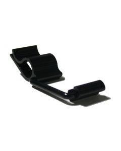 Multi angle ticket clip Explorer - black polycarbonate