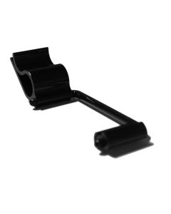Multi angle ticket clip Explorer - black polycarbonate cm 13x3,5