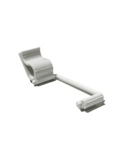 Multi angle ticket clip Explorer - ivory polycarbonate cm 13x3,5