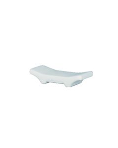 Chopstick holder Serving Party - ivory melamine cm 6,3x1,8 h cm 1,4