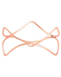 Universal non-slip display stand Dance - steel covered with coppered PVC cm 21,5 h cm 10