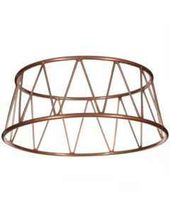 Universal non-slip display stand Crown - steel covered with coppered PVC cm 15x10 h cm 10