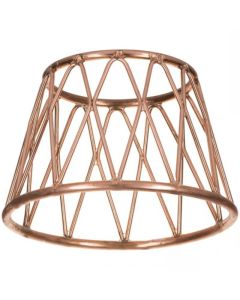 Universal non-slip display stand Crown - steel covered with coppered PVC cm 25x21,2 h cm 10