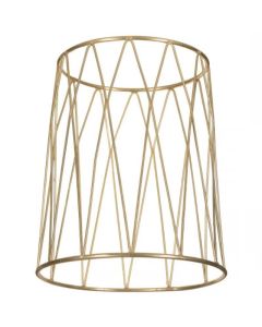 Universal non-slip display stand Crown - steel covered with golden PVC cm 25x21,2 h cm 30