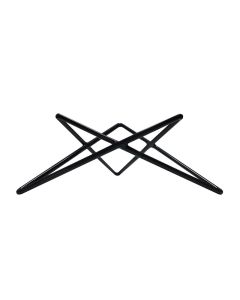 Universal non-slip display stand Star - steel covered with PVC cm 13,5x10 h cm 7,3