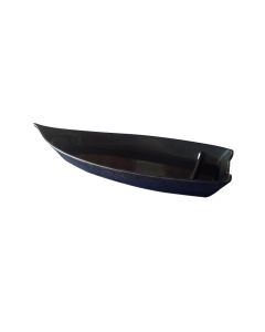 Sushi platter Kamome - black melamine cm 26,5x11,8