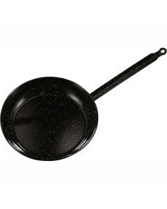 GARCIMA La Ideal enamelled carbon steel shallow pan with handle Ø cm 20