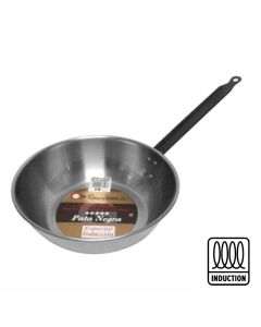 GARCIMA Pata Negra polished carbon steel deep metal pan with special thickness