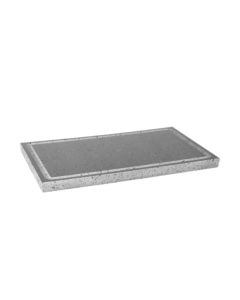 Rectangular volcanic cooking stone for item 342 cm 25x40