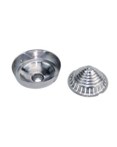 Funnel and filter set for item 1053 - stainless steel