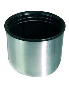 Cover/Cup for item 1116 cl 20 - stainless steel