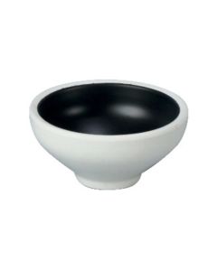 Bowl Taiji - black melamine Ø cm 12 h cm 5,9