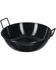 GARCIMA La Ideal enamelled carbon steel deep pan with handles Ø cm 18
